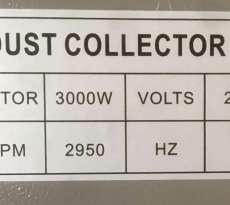 เครื่องดูดเก็บฝุ่น-ควัน-กลิ่น CARBON FILTER ขนาดใหญ่ มอเตอร์ 4 แรงม้า  4 Filters ถุงผ้าคาร์บอน, ผ้าโพลีเอสเตอร์,ผ้าคอทตอน