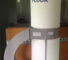 เครื่องดูดเก็บฝุ่น กรองฝุ่น DC222   2 แรงม้า Air 2,600 QM./hr.  2 Filters 2.0 ตรม. Flex. hose 4 incs X 2 ท่อ 0