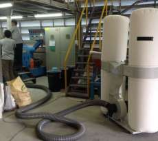 DUST COLLECTOR "DC434" 380V. FLOOR INTERPUMP