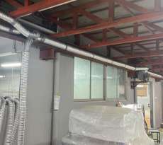 DUST COLLECTOR 7 HP. CARBON FILTERS